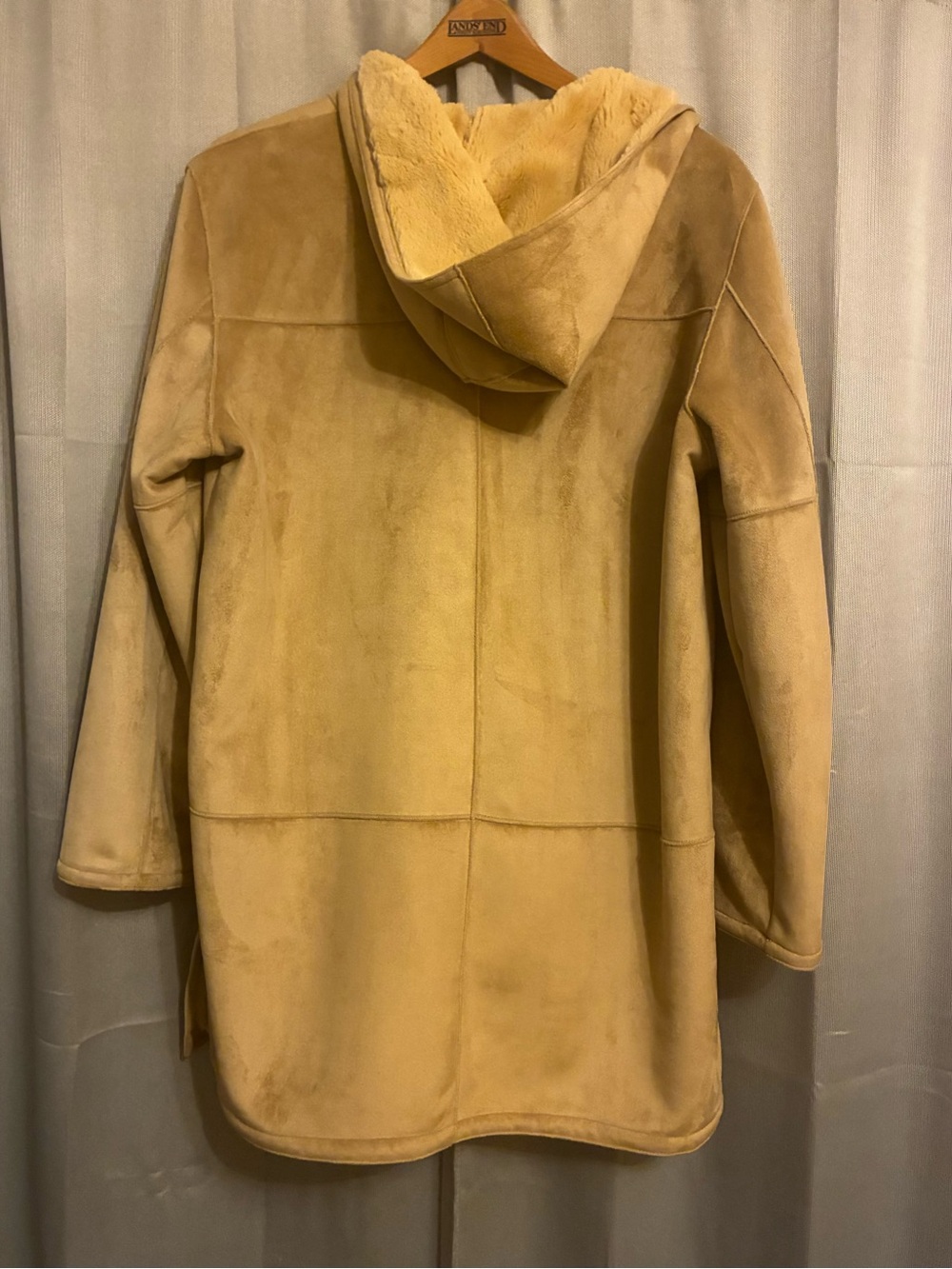 Liz Claiborne faux, leather faux fur size medium - Picture 3 of 10